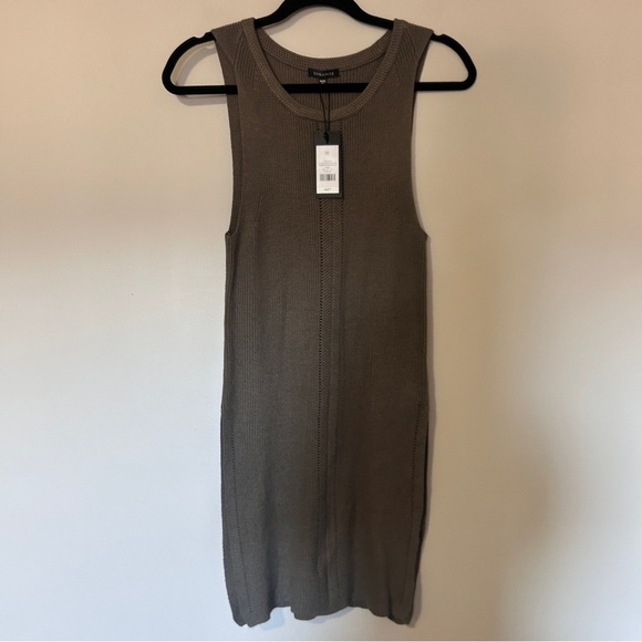 Dynamite Tops - Dynamite Knit Longline Tunic Tank Top